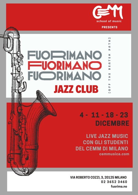 Gli Allievi del CEMM al "Fuorimano" Live Jazz Music