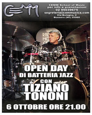 open-day-di-batteria-jazz-con-tiziano-tononi